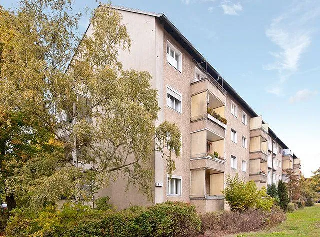 schöne 2-Zimmer-Wohnung im Hochparterre mit Balkon — photo 1
